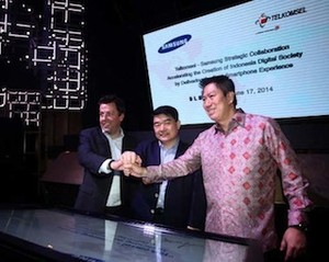 Telkomsel-Samsung, Koalisi Dua Raja