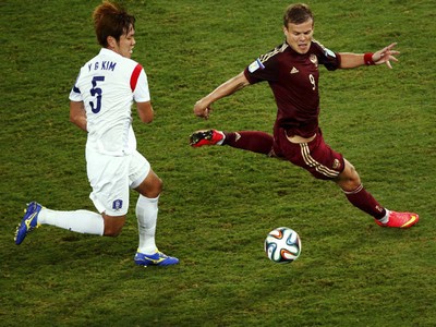 Rusia vs Korsel Berakhir Imbang
