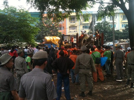 Curhatan Pedagang di Lahan Proyek MRT di Lebak Bulus