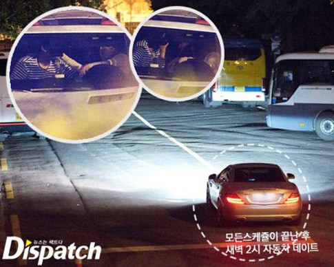 Kencan di Mobil, Baekhyun dan Taeyeon Kepergok Usai Latihan Konser EXO