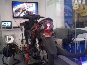 Mesin Yamaha GT125 Diuji Non Stop 30 Hari