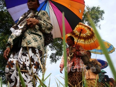 Penganut Kejawen Ikuti Prosesi Unggahan