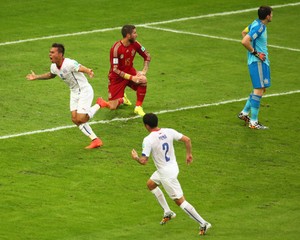 Dikalahkan Chile, Spanyol Tersingkir