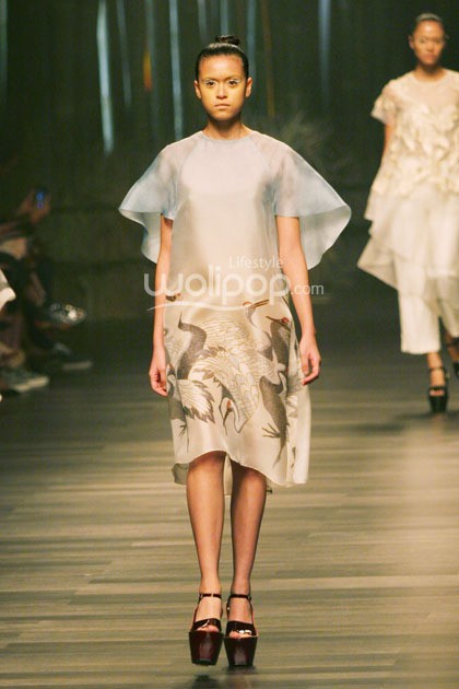 Biyan Wanaatmadja Seruni Annual Show 2014 at Grand Ballroom Hotel Mulia. Senayan. Jakarta. [Foto: Mohammad Abduh/Wolipop]