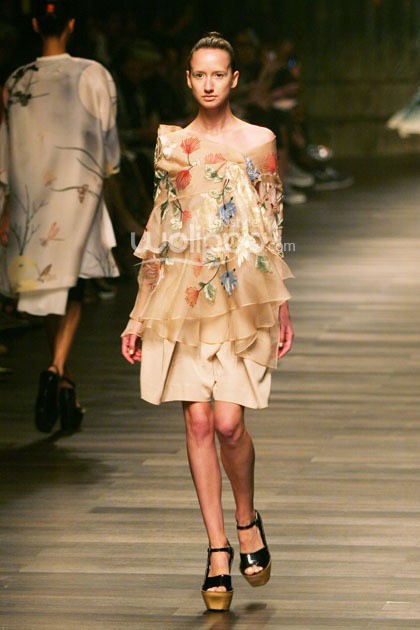 Biyan Wanaatmadja Seruni Annual Show 2014 at Grand Ballroom Hotel Mulia. Senayan. Jakarta. [Foto: Mohammad Abduh/Wolipop]