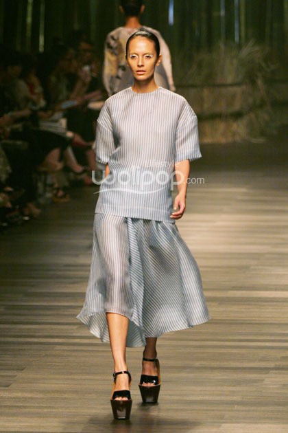 Biyan Wanaatmadja Seruni Annual Show 2014 at Grand Ballroom Hotel Mulia. Senayan. Jakarta. [Foto: Mohammad Abduh/Wolipop]