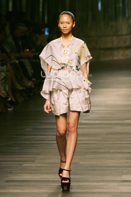 Biyan Wanaatmadja Seruni Annual Show 2014 at Grand Ballroom Hotel Mulia. Senayan. Jakarta. [Foto: Mohammad Abduh/Wolipop]