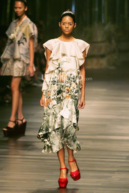 Biyan Wanaatmadja Seruni Annual Show 2014 at Grand Ballroom Hotel Mulia. Senayan. Jakarta. [Foto: Mohammad Abduh/Wolipop]