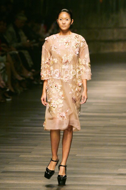 Biyan Wanaatmadja Seruni Annual Show 2014 at Grand Ballroom Hotel Mulia. Senayan. Jakarta. [Foto: Mohammad Abduh/Wolipop]