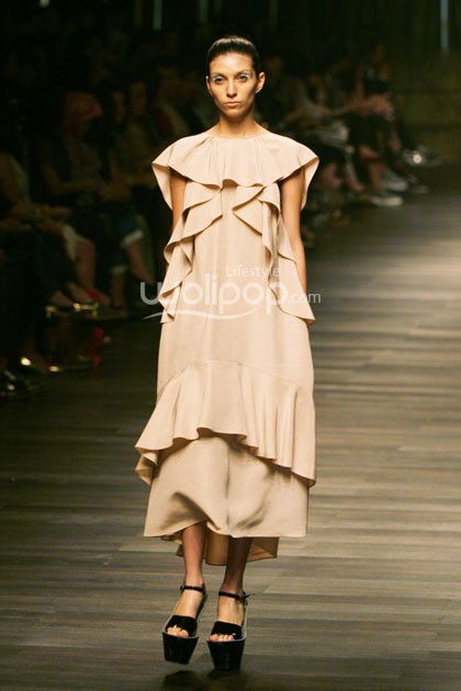 Biyan Wanaatmadja Seruni Annual Show 2014 at Grand Ballroom Hotel Mulia. Senayan. Jakarta. [Foto: Mohammad Abduh/Wolipop]