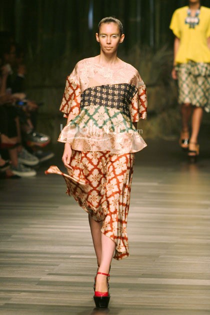 Biyan Wanaatmadja Seruni Annual Show 2014 at Grand Ballroom Hotel Mulia. Senayan. Jakarta. [Foto: Mohammad Abduh/Wolipop]