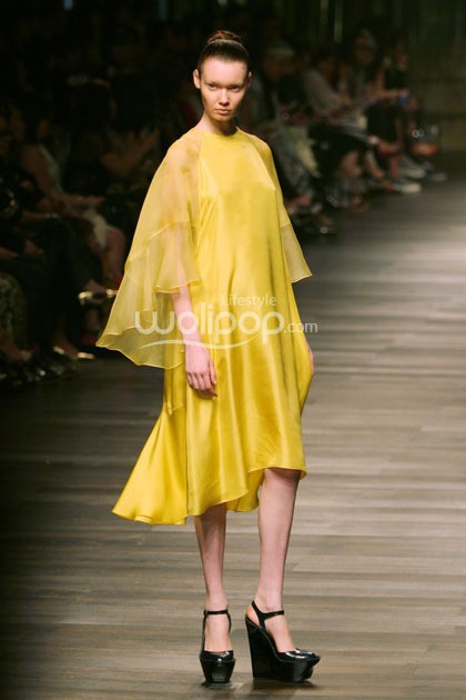 Biyan Wanaatmadja Seruni Annual Show 2014 at Grand Ballroom Hotel Mulia. Senayan. Jakarta. [Foto: Mohammad Abduh/Wolipop]