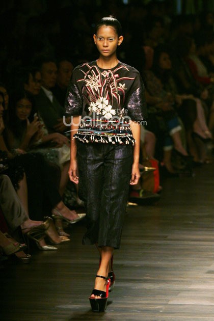 Biyan Wanaatmadja Seruni Annual Show 2014 at Grand Ballroom Hotel Mulia. Senayan. Jakarta. [Foto: Mohammad Abduh/Wolipop]