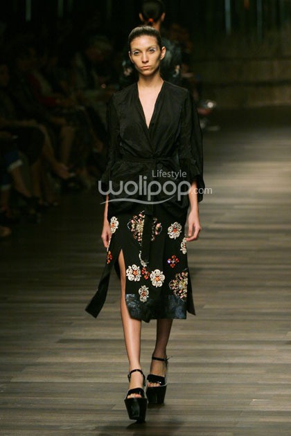 Biyan Wanaatmadja Seruni Annual Show 2014 at Grand Ballroom Hotel Mulia. Senayan. Jakarta. [Foto: Mohammad Abduh/Wolipop]