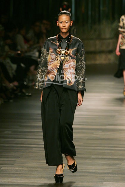 Biyan Wanaatmadja Seruni Annual Show 2014 at Grand Ballroom Hotel Mulia. Senayan. Jakarta. [Foto: Mohammad Abduh/Wolipop]