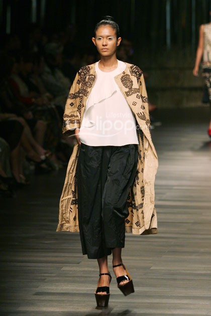 Biyan Wanaatmadja Seruni Annual Show 2014 at Grand Ballroom Hotel Mulia. Senayan. Jakarta. [Foto: Mohammad Abduh/Wolipop]