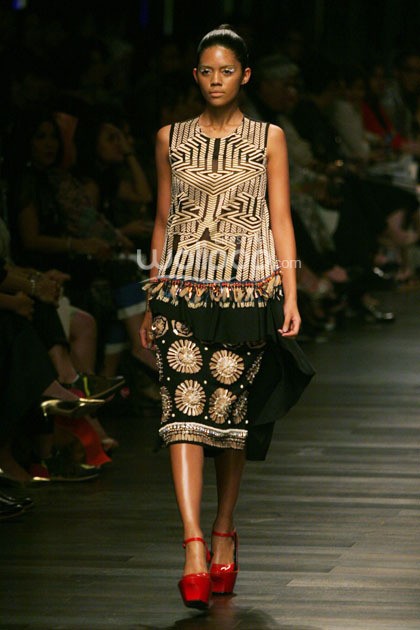 Biyan Wanaatmadja Seruni Annual Show 2014 at Grand Ballroom Hotel Mulia. Senayan. Jakarta. [Foto: Mohammad Abduh/Wolipop]