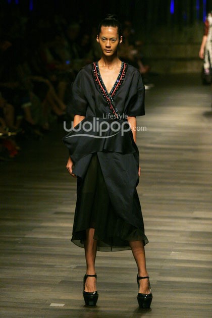 Biyan Wanaatmadja Seruni Annual Show 2014 at Grand Ballroom Hotel Mulia. Senayan. Jakarta. [Foto: Mohammad Abduh/Wolipop]