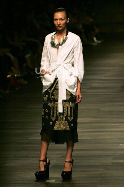 Biyan Wanaatmadja Seruni Annual Show 2014 at Grand Ballroom Hotel Mulia. Senayan. Jakarta. [Foto: Mohammad Abduh/Wolipop]