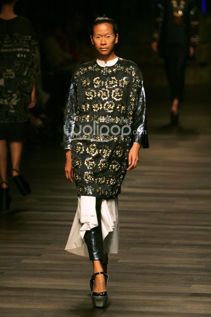 Biyan Wanaatmadja Seruni Annual Show 2014 at Grand Ballroom Hotel Mulia. Senayan. Jakarta. [Foto: Mohammad Abduh/Wolipop]