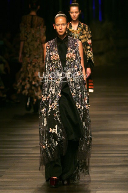 Biyan Wanaatmadja Seruni Annual Show 2014 at Grand Ballroom Hotel Mulia. Senayan. Jakarta. [Foto: Mohammad Abduh/Wolipop]