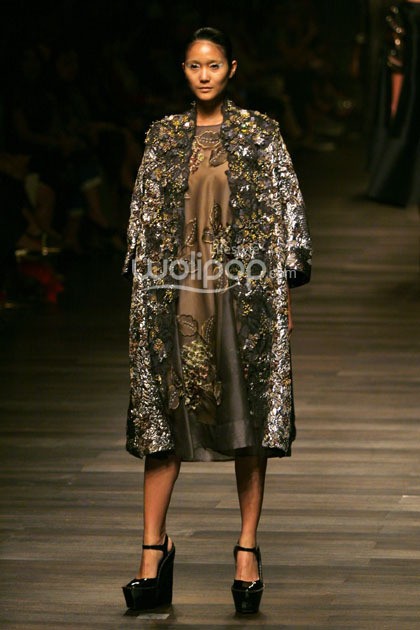 Biyan Wanaatmadja Seruni Annual Show 2014 at Grand Ballroom Hotel Mulia. Senayan. Jakarta. [Foto: Mohammad Abduh/Wolipop]