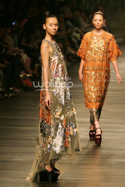 Biyan Wanaatmadja Seruni Annual Show 2014 at Grand Ballroom Hotel Mulia. Senayan. Jakarta. [Foto: Mohammad Abduh/Wolipop]