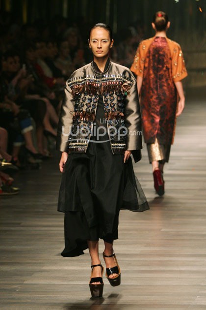 Biyan Wanaatmadja Seruni Annual Show 2014 at Grand Ballroom Hotel Mulia. Senayan. Jakarta. [Foto: Mohammad Abduh/Wolipop]