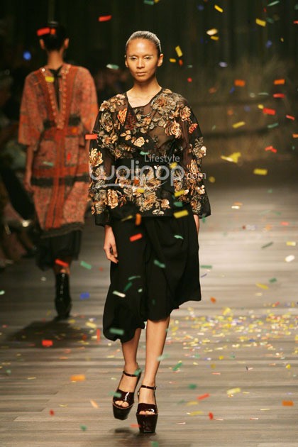 Biyan Wanaatmadja Seruni Annual Show 2014 at Grand Ballroom Hotel Mulia. Senayan. Jakarta. [Foto: Mohammad Abduh/Wolipop]