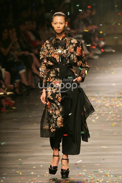 Biyan Wanaatmadja Seruni Annual Show 2014 at Grand Ballroom Hotel Mulia. Senayan. Jakarta. [Foto: Mohammad Abduh/Wolipop]