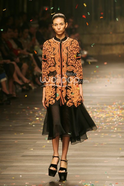 Biyan Wanaatmadja Seruni Annual Show 2014 at Grand Ballroom Hotel Mulia. Senayan. Jakarta. [Foto: Mohammad Abduh/Wolipop]