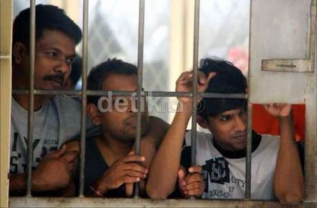 Sisi Lain Tempat Penampungan Imigran Gelap di Medan Sumut