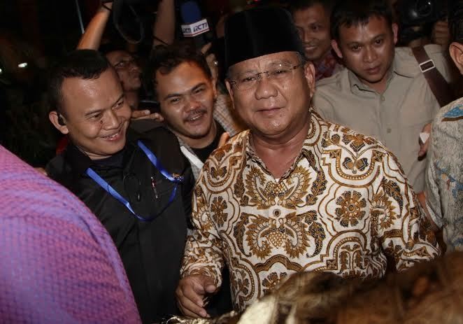 Ini Jawaban Prabowo Saat Ditanya Soal Elektabilitasnya oleh Jurnalis Asing