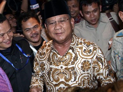 Prabowo Hadiri Dialog Capres-cawapres Kadin