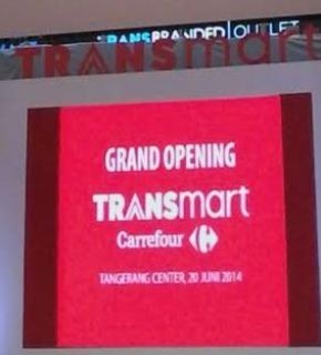 Transmart Carrefour Perdana Diresmikan di Tangerang
