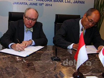 BCA Gandeng Aozora Bank