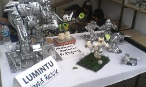 Robot Transformer Ikut Mejeng di Festival Kota Tua