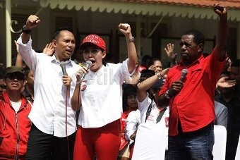 Usai Diperiksa Bawaslu, Rieke Bantah Berkampanye di Stasiun