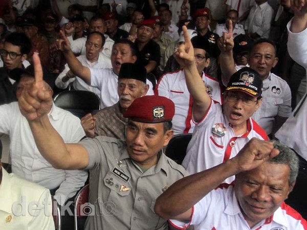 Purnawirawan Baret Merah Dukung Prabowo