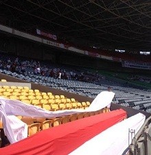 Pendukung Prabowo-Hatta Mulai Padati GBK