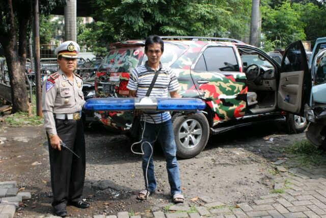 Sudah 45 Kendaraan Ditilang karena Pakai Rotator, Paling Banyak Mobil