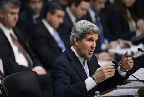 Bahas Tindakan AS Untuk Bantu Irak Hadapi Militan, Kerry Tiba di Baghdad
