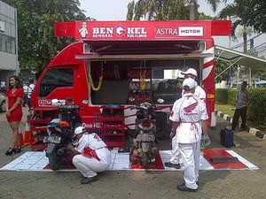 Honda Motor Siapkan Bengkel Berjalan