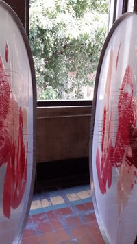 Uniknya Pameran Seni di Gedung Tua Kota Lama