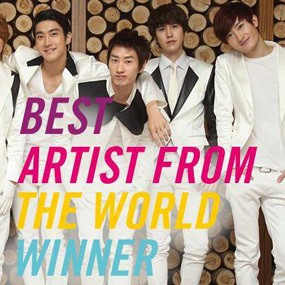 Super Junior Jadi Best Artist From The World MTV Italia