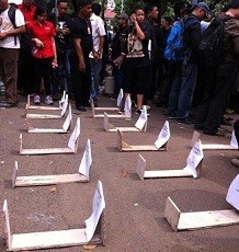 Aktivis 98 Bubar, Lalin di Depan Kemenpora Kembali Lancar