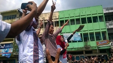 Jokowi Bikin Heboh Pasar Angso Duo Jambi