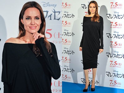 Angelina Jolie Serba Hitam di Tokyo