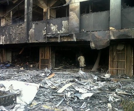 Begini Puing Kings Shopping Centre yang Gosong Diamuk Api