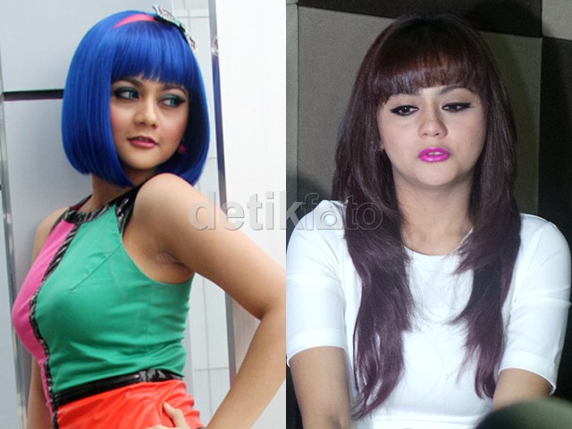 Jenita Janet Tampil Tanpa Wig